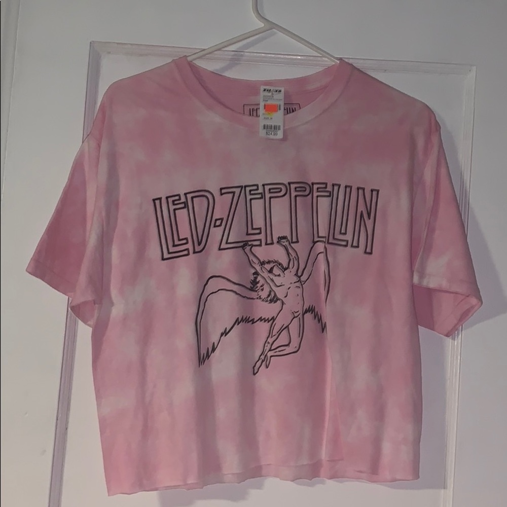 Led Zeppelin Crop Top